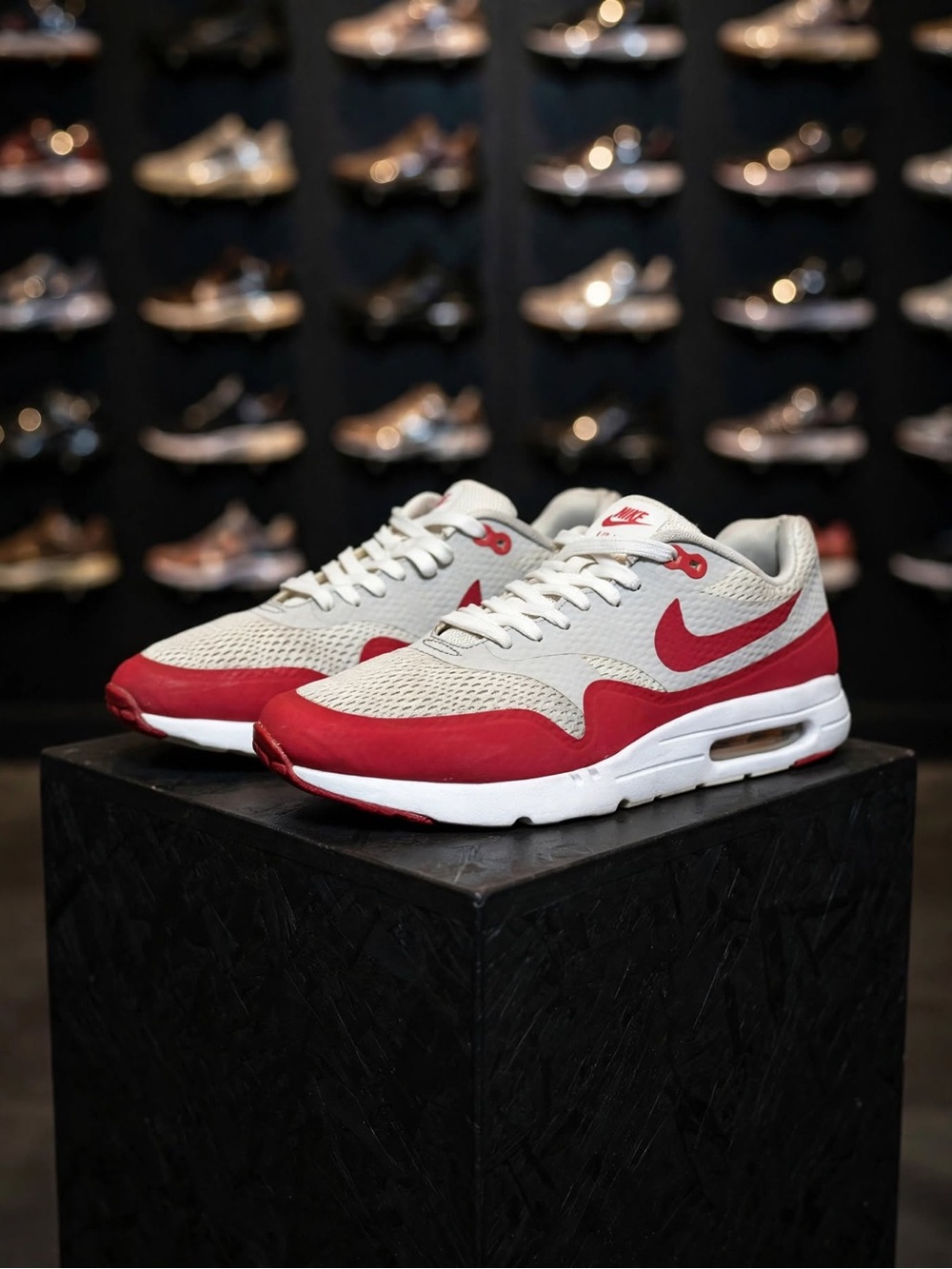 Nike Air Max 1 Ultra Flyknit 'White University Red' (2016)